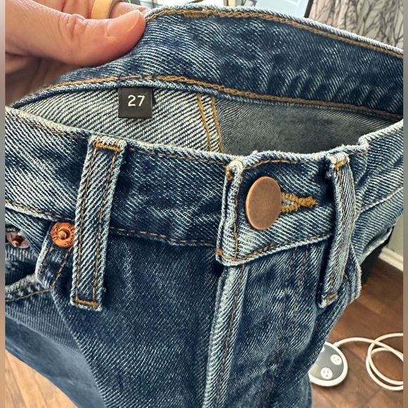 Re/done | 70s Stove Pipe Straight Jeans - Picture 6 of 10